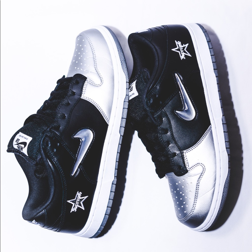 Supreme SB Dunk Low Grey